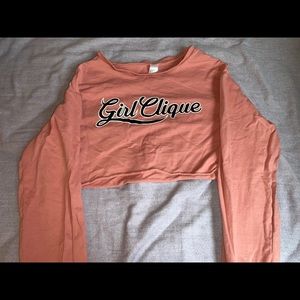 Pink Crop Top Sweater from H&M